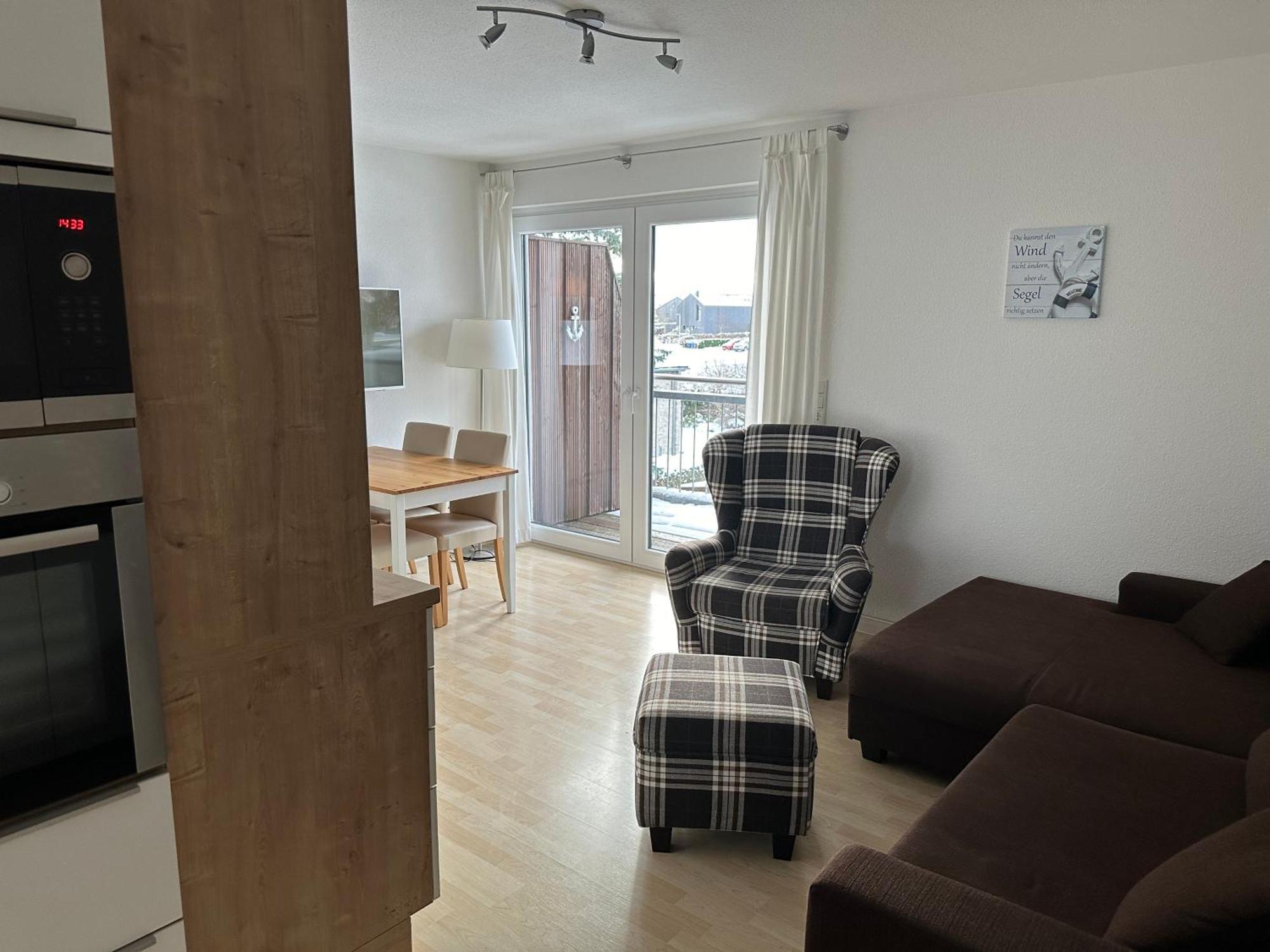 Moderne Ferienwohnung An Der Ostsee Im Haus Leuchtfeuer Diedrichshagen  Εξωτερικό φωτογραφία